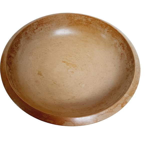 7 PC Wooden Salad Bowl Set Distressed Rustic Retro Wood Handmade Japan Vintage - Picture 5 of 16